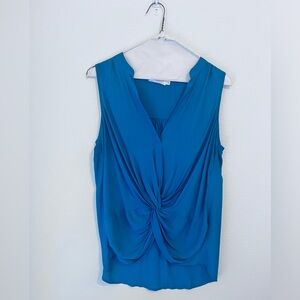 Lush turquoise sleeveless top